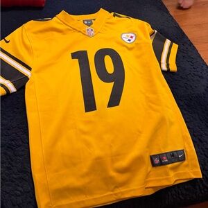 Nike Gold and Black Steelers  NFL Jersey